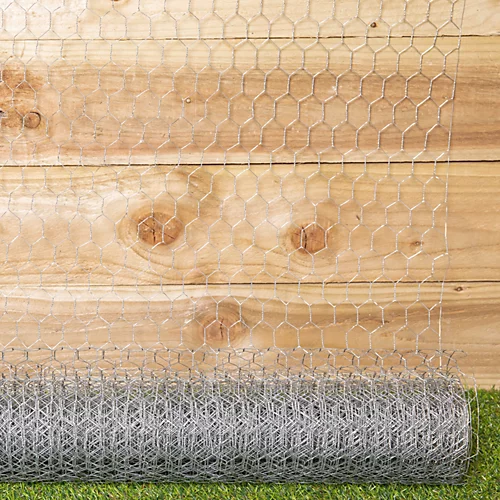 10m X 90cm X 25mm Galvanised Steel Chicken Garden Wire Netting / Fencing 1 10m X 90cm X 25mm Galvanised Steel Chicken Garden Wire Netting / Fencing