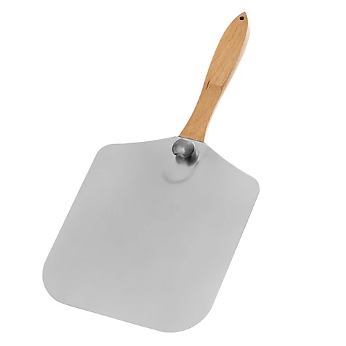 12" Pizza Oven Peel Paddle With Extra Long Wooden Handle For Wood Fired Ovens 1 12" Pizza Oven Peel Paddle With Extra Long Wooden Handle For Wood Fired Ovens