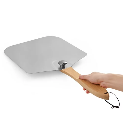 12" Pizza Oven Peel Paddle With Extra Long Wooden Handle For Wood Fired Ovens 3 12" Pizza Oven Peel Paddle With Extra Long Wooden Handle For Wood Fired Ovens - Image 3