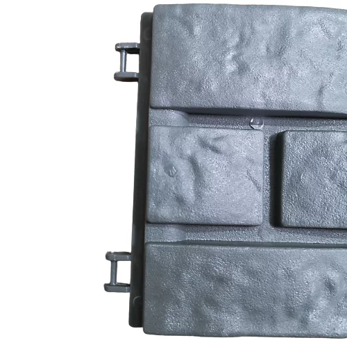 2 X 17cm 4 Piece Grey Brick Effect Garden Edging Decorative Boarder 4 2 X 17cm 4 Piece Grey Brick Effect Garden Edging Decorative Boarder - Image 4