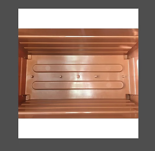 2 X 55cm Grosvenor Trough Plastic Patio Planter Rectangle 55cm Terracotta Colour 4 2 X 55cm Grosvenor Trough Plastic Patio Planter Rectangle 55cm Terracotta Colour - Image 4