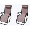 2 X Blush Pink Zero Gravity Chair Lounger