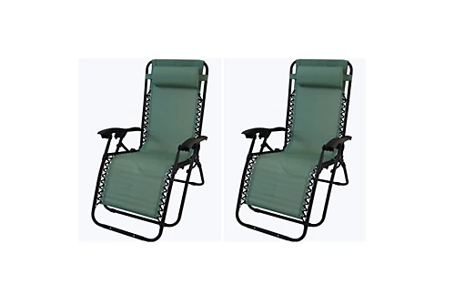 2 X Mint Green Zero Gravity Chair Lounger 1 2 X Mint Green Zero Gravity Chair Lounger