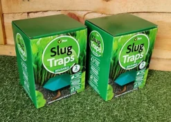 2 X Slug & Snail Traps 2 Vitax Reusable Traps Organic Gardening Pet Child Safe