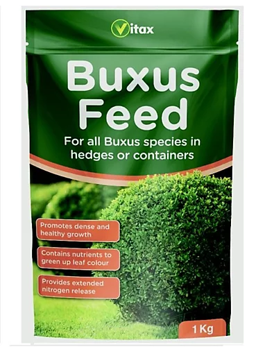 2 X Vitax Buxus Feed Fertiliser Plant Feed Hedges Or Containers Resealable Pouch 1kg 2 2 X Vitax Buxus Feed Fertiliser Plant Feed Hedges Or Containers Resealable Pouch 1kg - Image 2