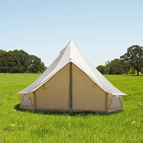 3m Bell Tent - Oxford 100 - Sandstone 2 3m Bell Tent - Oxford 100 - Sandstone - Image 2