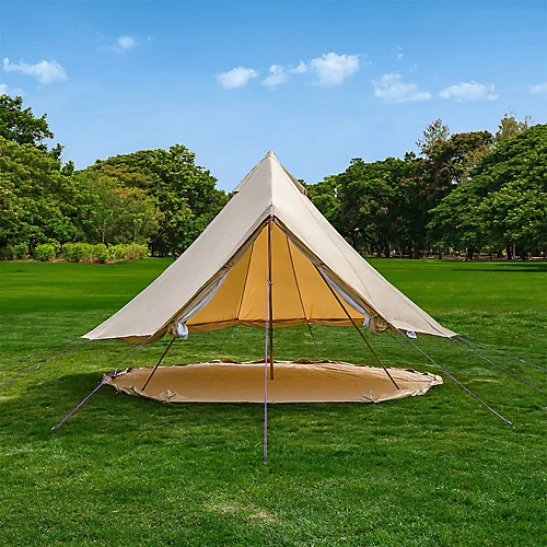 3m Bell Tent - Oxford 100 - Sandstone 4 3m Bell Tent - Oxford 100 - Sandstone - Image 4