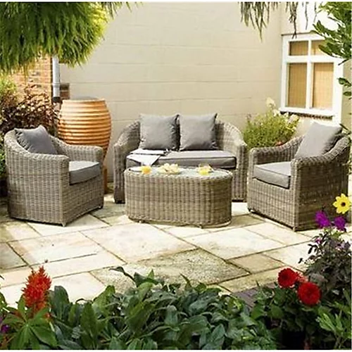 4 Seater Deluxe Bunbury Sofa Garden Set 1 4 Seater Deluxe Bunbury Sofa Garden Set