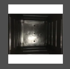 4 X 27cm Square Black Colour Grosvenor Plastic Patio Planter -Outsunny Garden Zone 4 x 27cm square black colour grosvenor plastic patio planter2100002145797 04c MP