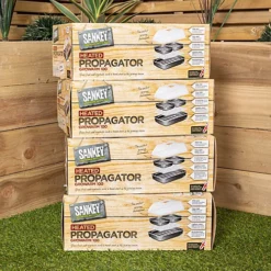 4 X 38cm Heated Seed Starter Tray Growarm 100 Propagator Kit With Two Trays Heated Indoor Seedling Planter