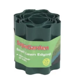 4 X SupaGarden Small Green Plastic Lawn Edging Border 12cm X 6M -Outsunny Garden Zone 4 x supagarden small green plastic lawn edging border 12cm x 6m2600002881324 03c MP
