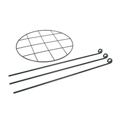 450mm Tall Plant Growing Support Frame Long Stem Flower / Climbers Tower Trellis -Outsunny Garden Zone 450mm tall plant growing support frame long stem flower climbers tower trellis5056199829293 03c MP