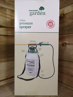 5 Litre Garden Pressure Sprayer With Shoulder Strap For Weeds / Fertiliser -Outsunny Garden Zone 5 litre garden pressure sprayer with shoulder strap for weeds fertiliser5056589104696 03c MP