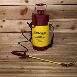 5 Litre Garden Pro Fertiliser / Weedkiller Pressure Sprayer With Shoulder Strap