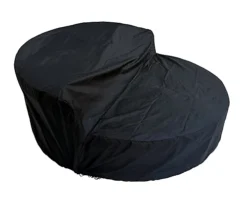 5 Piece Modular Wicker 210 CM Garden Daybed With Extendable Canopy, Soft Cushion, Pillow, Cover - Gray -Outsunny Garden Zone 5 piece modular wicker 210 cm garden daybed with extendable canopy soft cushion pillow cover gray0726972295823 06c MP