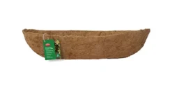 5 X Natural Coco Wall Trough Liner Cupped Shaped Coco Liner For A 24 Inch Wall Trough Basket -Outsunny Garden Zone 5 x natural coco wall trough liner cupped shaped coco liner for a 24 inch wall trough basket2100008352038 03c MP