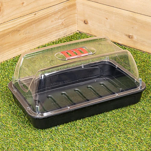 6 X 38cm Unheated Seed Starter Tray Grostart Midi Propagator Indoor Seedling Planter 2 6 X 38cm Unheated Seed Starter Tray Grostart Midi Propagator Indoor Seedling Planter - Image 2