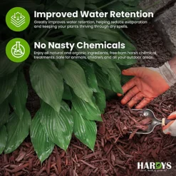 75L Decorative Wood Bark Chippings Mulch Garden Landscaping Play Area Woodchip 6 75L Decorative Wood Bark Chippings Mulch Garden Landscaping Play Area Woodchip -Outsunny Garden Zone 75l decorative wood bark chippings mulch garden landscaping play area woodchip5055521177002 03c MP