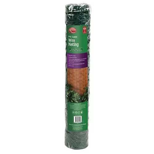 Ambador PVC Coated Wire Netting Green (1.3cm X 10m X 0.5m) 1 Ambador PVC Coated Wire Netting Green (1.3cm X 10m X 0.5m)