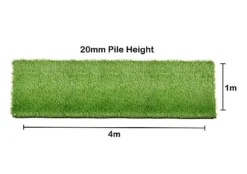 Artificial Grass 1x4m Garden Outdoor Green Fake Lawn Astro Turf 20mm Pile Thick -Outsunny Garden Zone artificial grass 1x4m garden outdoor green fake lawn astro turf 20mm pile thick5060435210066 06c MP