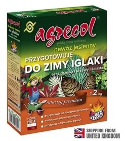 AUTUMN FERTILIZER FOR CONIFERS, WITHOUT NITROGEN - 1.2 KG - AGRECOL