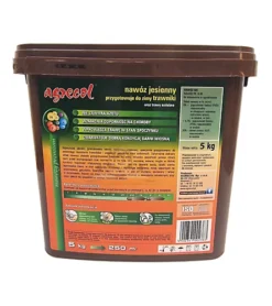 AUTUMN FERTILIZER - GRANULATED LAWN - 5 KG -Outsunny Garden Zone autumn fertilizer granulated lawn 5 kg5902341002383 03c MP