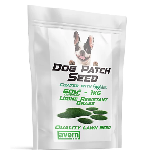 Avern Dog Patch Grass Seed With GroMax - 1KG 1 Avern Dog Patch Grass Seed With GroMax - 1KG