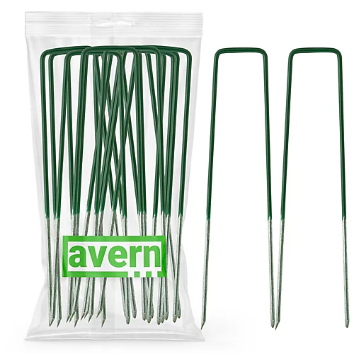 Avern Half Green Artificial Grass Pegs (L)150mm (W)25mm - 100 Pack 3 Avern Half Green Artificial Grass Pegs (L)150mm (W)25mm - 100 Pack - Image 3