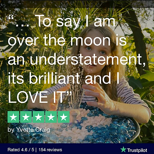 Award-Winning Hydria Rechargeable Battery Fountain Kit - Turn Any Pot Into A Water Feature 2 Award-Winning Hydria Rechargeable Battery Fountain Kit - Turn Any Pot Into A Water Feature - Image 2