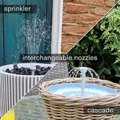 Award-Winning Hydria Rechargeable Battery Fountain Kit - Turn Any Pot Into A Water Feature 7 Award-Winning Hydria Rechargeable Battery Fountain Kit - Turn Any Pot Into A Water Feature -Outsunny Garden Zone award winning hydria rechargeable battery fountain kit turn any pot into a water feature0191386831842 06c MP