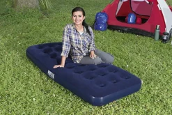 Bestway Blue Single Airbed -Outsunny Garden Zone bestway blue single airbed6942138916188 01i bq