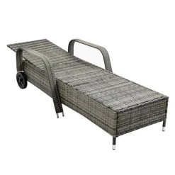 Birchtree Rattan Day Chair Recliner Sun Bed Lounger Wicker Outdoor Garden Furniture Terrace Patio SRL01 Grey 6 Birchtree Rattan Day Chair Recliner Sun Bed Lounger Wicker Outdoor Garden Furniture Terrace Patio SRL01 Grey -Outsunny Garden Zone birchtree rattan day chair recliner sun bed lounger wicker outdoor garden furniture terrace patio srl01 grey5055418341240 03c MP