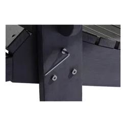 Bjorn Adirondack Lounger - Black -Outsunny Garden Zone bjorn adirondack lounger black5053360871969 03c MP