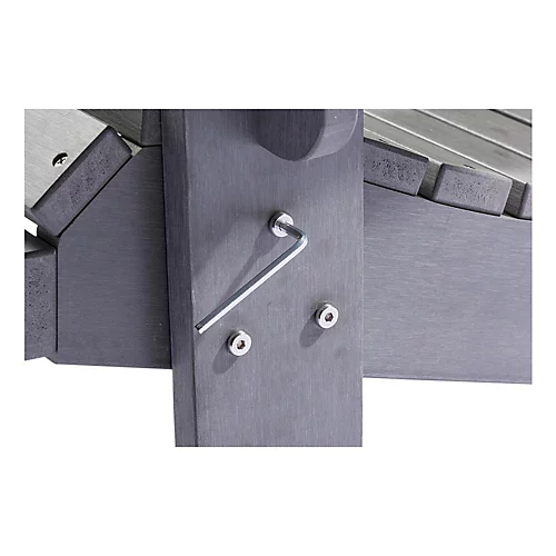 Bjorn Adirondack Lounger - Grey 3 Bjorn Adirondack Lounger - Grey - Image 3