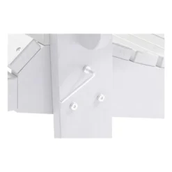 Bjorn Adirondack Lounger - White -Outsunny Garden Zone bjorn adirondack lounger white5053360871952 04c MP