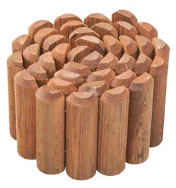 Blooma Bakassi Pine Edging Roll (H)15cm (L)1.8m
