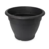 Blooma Florus Black Plastic Bell Plant Pot (Dia)55cm