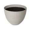 Blooma Momoka Taupe Stone Effect Plastic Circular Plant Pot (Dia)50cm