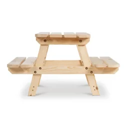 Blooma Rockall Kids White Wooden 4 Seater Table 6 Blooma Rockall Kids White Wooden 4 Seater Table -Outsunny Garden Zone blooma rockall kids white wooden 4 seater table3663602937180 01bq