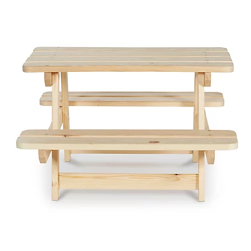 Blooma Rockall Kids White Wooden 4 Seater Table 2 Blooma Rockall Kids White Wooden 4 Seater Table - Image 2