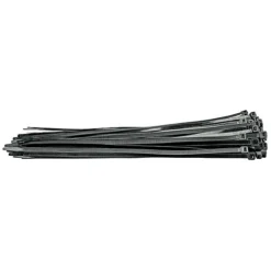 Draper Cable Ties, 7.6 X 400mm, Black (Pack Of 100) (70403)