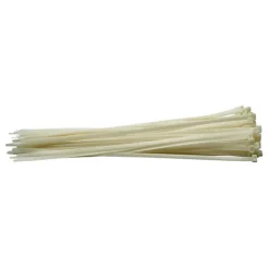 Draper Cable Ties, 8.8 X 500mm, White (Pack Of 100) (70410)