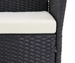 Calla Rattan Garden Furniture Set Conservatory Patio Outdoor Table Chairs Sofa With Optional Bench, Black 4 Piece -Outsunny Garden Zone calla rattan garden furniture set conservatory patio outdoor table chairs sofa with optional bench black 4 piece5060678407438 03c MP