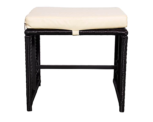 CANNES Black 12 Seater Cube Table 4 CANNES Black 12 Seater Cube Table - Image 4