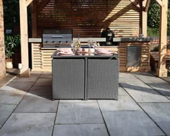 Cannes Grey 10 Seater Cube Set 6 Cannes Grey 10 Seater Cube Set -Outsunny Garden Zone cannes grey 10 seater cube set5020125297548 03c MP