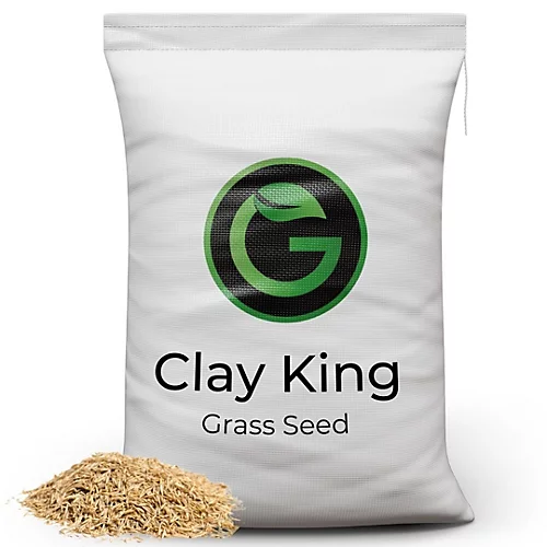 Clay King Grass Seed For Clay Soil 20kg (280-800m²) 1 Clay King Grass Seed For Clay Soil 20kg (280-800m²)