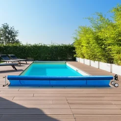 Costway 6.7 M Pool Cover Reel Set Adjustable Above Ground Pool Solar Cover Reel -Outsunny Garden Zone costway 6 7 m pool cover reel set adjustable above ground pool solar cover reel6085650708128 03c MP