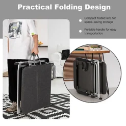 Costway Folding Chaise Lounger Outdoor Patio Reclining Lounge Chair W/ Cup Holder 7 Costway Folding Chaise Lounger Outdoor Patio Reclining Lounge Chair W/ Cup Holder -Outsunny Garden Zone costway folding chaise lounger outdoor patio reclining lounge chair w cup holder6085649234478 04c MP