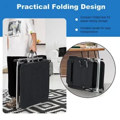 Costway Folding Chaise Lounger Outdoor Patio Reclining Lounge Chair W/ Cup Holder 7 Costway Folding Chaise Lounger Outdoor Patio Reclining Lounge Chair W/ Cup Holder -Outsunny Garden Zone costway folding chaise lounger outdoor patio reclining lounge chair w cup holder6085649235222 04c MP