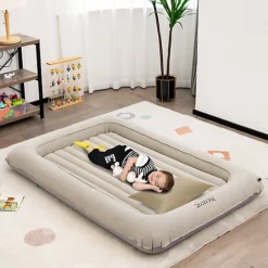 Costway Inflatable & Portable Kids Bed W/ Removable 2 Sides Mattress 6 Costway Inflatable & Portable Kids Bed W/ Removable 2 Sides Mattress -Outsunny Garden Zone costway inflatable portable kids bed w removable 2 sides mattress6085648802906 03c MP